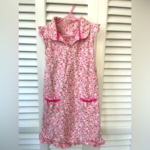 Floral pattern sleeveless boutique dress size 6x